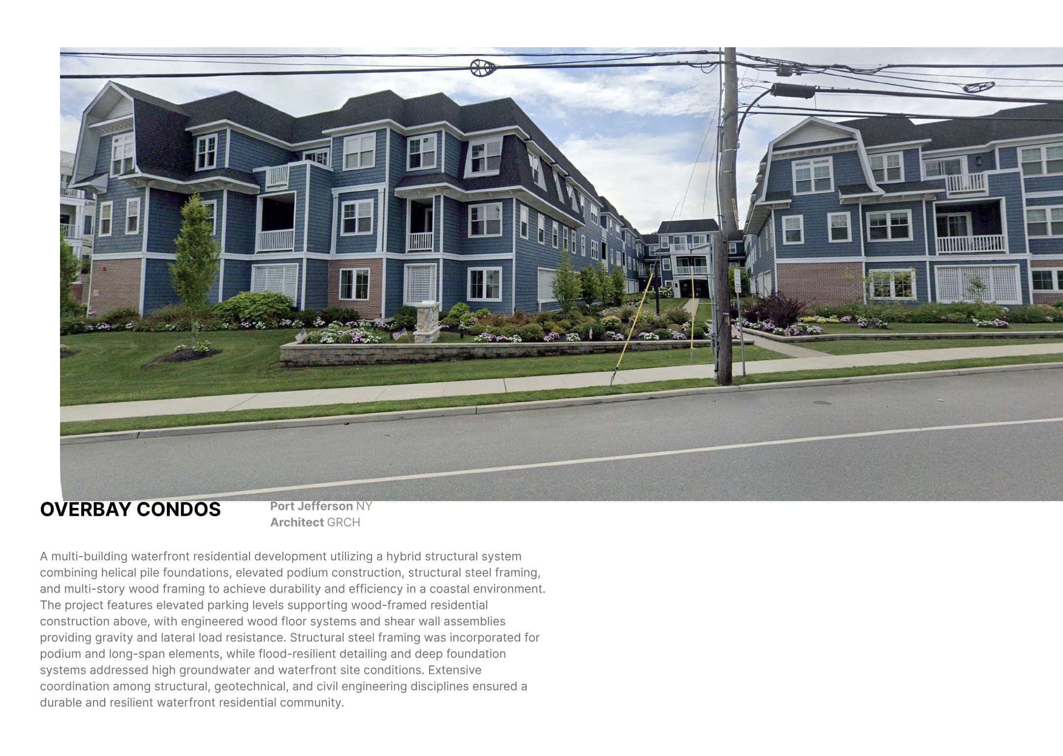 Overbay structural engineering project